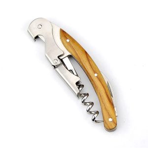 tire bouchon bois d'olivier élégant