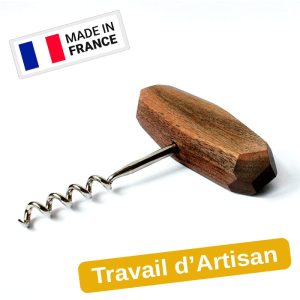 Tire Bouchon Bois De Noyer Made In France