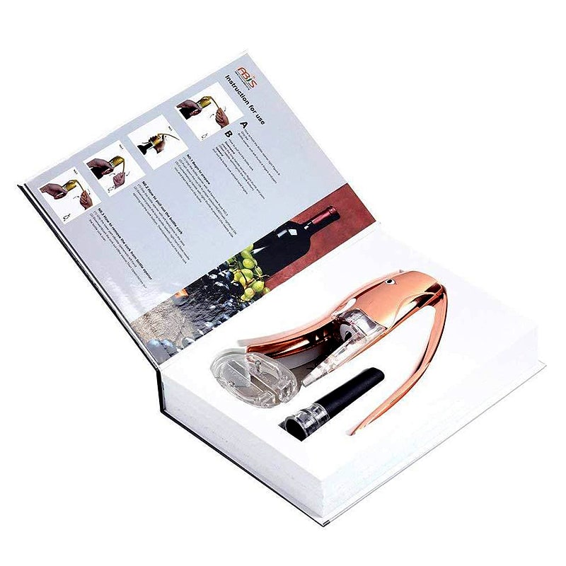 accessoire vin levier rose