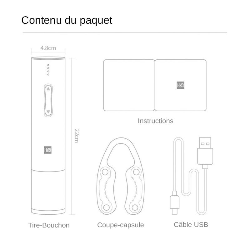 tire bouchon en acier inoxydable