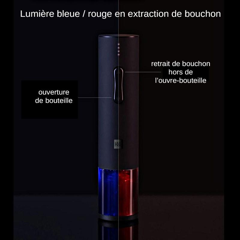 lumière LED sur tire bouchon
