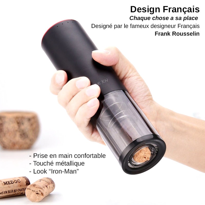 tire bouchon design français