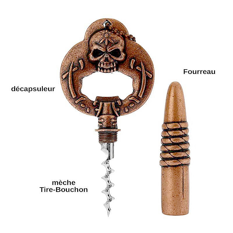 accessoire de vin pirate