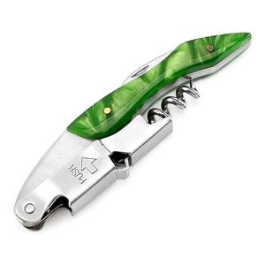 manche vert nacré Ouvre Bouteille Salers