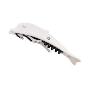 tire bouchon dauphin blanc