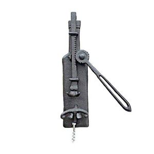 tire bouchon mural fer forgé